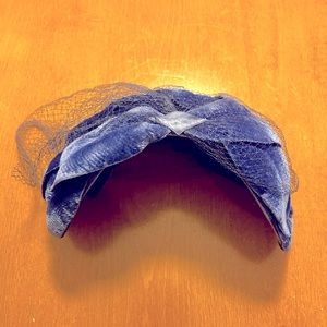 Vintage 40’s/50’s woman’s headpiece with fishnet veil